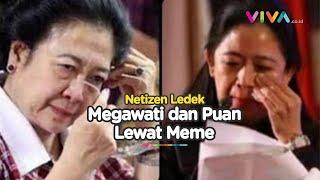 Meme Megawati Nangis saat BBM Naik Viral di Medsos