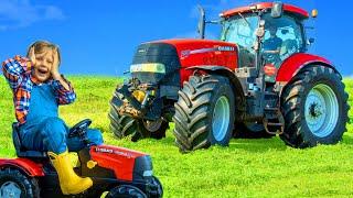Tractor and Farm Animals Stories for Kids