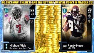 DO THIS RIGHT NOW THE BEST AND EASIEST WAY TO MAKE COINS IN MADDEN 20  MADDEN 20 ULTIMATE TEAM