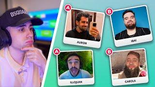 ¿QUÉ STREAMER PREFIERO?  PlayQuiz