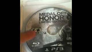 PS3 Gaming Blog Unboxing - Medal of Honor Limited Edition