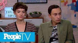 Keir Gilchrist & Brigitte Lundy-Paine On Captain Marvels Brie Larson  Chatter  PeopleTV