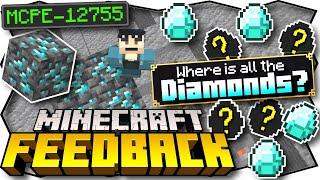 Minecraft Bedrock - WHERE ARE THE DIAMONDS ?  1.17    BugLog #127-555