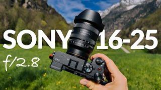 Sony G 16-25mm f2.8 - szeroki kąt który warto mieć