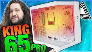 Montech King 65 Pro Case Review & Benchmarks Cable Management Thermals Noise