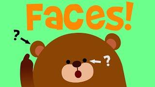 We All Have Faces   Parts Of The Face Song  Wormhole Learning - Songs For Kids