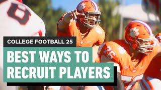 College Football 25 Essential Tips For Recruiting the BEST Players