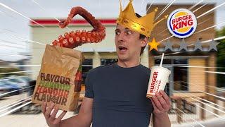 WE ATE AT THE WORST RATED BURGER KING IN THE UK