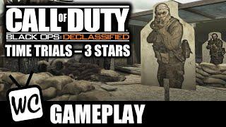 Call of Duty Black Ops Declassified - All Time Trials - 3 Stars