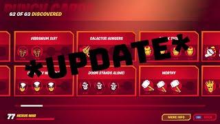 *UPDATE* 8 NEW PUNCH CARDS How to Unlock & Complete All New A-01 Cards Fortnite Season 4