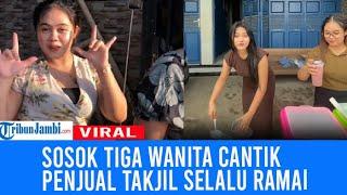 Viral 3 Wanita Cantik Penjual Takjil Es Buah di Kudus Jadi Incaran Pemuda