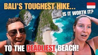 Balis toughest trek down to one of the most dangerous beaches 