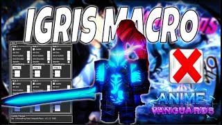 BEST Macro To AFK SECRET IGRIS  Anime Vanguards