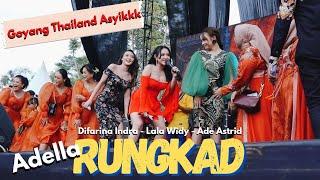 RUNGKAD - DIFARINA INDRA  LALA WIDY  ADE ASTRID  OM ADELLA  LIVE SHOW PUNCLUT 