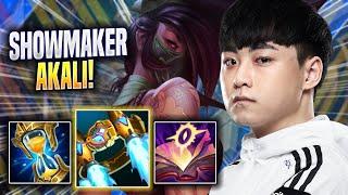 SHOWMAKER IS SO CRAZY WITH AKALI - DK ShowMaker Plays Akali MID vs Zoe  Season 2022