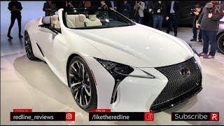 Lexus LC Convertible Concept – Redline First Look – 2019 NAIAS