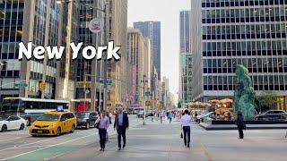 Walking NYC - Manhattan 4k Walk Through - New York City Virtual Tour 2023
