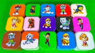 Paw patrol Looking For Ryder Paw Patrol Clay With Colorful Boxes - Satisfying ASMR Video