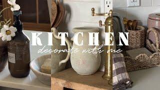 Kitchen Decorate With Me  Spring Kitchen Decor Ideas