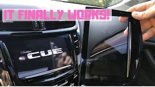 HOW TO REPLACE CUE SYSTEM Cadillac media TOUCH SCREEN