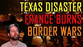 Grid Down TX Disaster France Burns UKR Tries to Steal NUKE Bomber Poland Border War Same as USA?