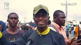 #EndBadGovernance protest in Lagos Residents rally against poor leadership