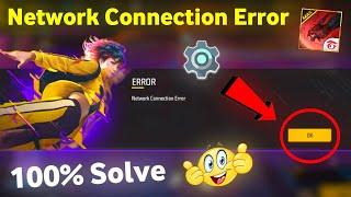 Free Fire Network Connection Error Problem  FF Max Not Opening Today  FreeFire Max Network Problem