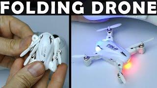 Folding Nano Drone Flight Review