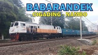 Kereta Api Batu Bara Pulau Jawa Babarandek Cigading - Nambo PART 1