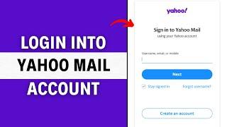 Yahoo Mail Login  www.yahoomail.com Login  Yahoo Mail Sign in 2024
