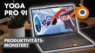 Lenovo Yoga Pro 9i Review - Der Beste Laptop für Blender? deutsch