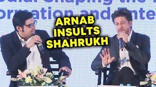 Shahrukh Khan BEST REPLY To Arnab Goswami INSULT