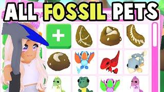 How to Get ALL NEW FOSSIL PETS in Adopt Me