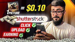 Start Earning From Your Mobile  Shutterstock Complete Tutorial For Beginners