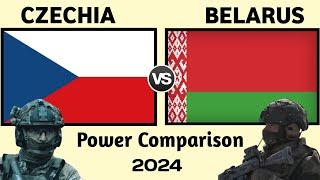 Czechia vs Belarus military power comparison 2024  Belarus vs Czech military  world military power