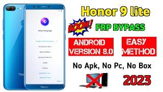 Honor 9 Lite LLD-AL10 FRP Bypass Android 9.0  All Honor FRP Bypass Without Pc 2023
