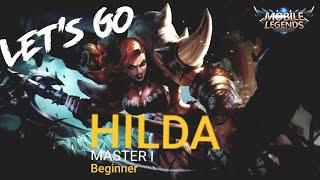 HILDA   MOBILE LEGENDS BANG BANG  MASTER 1  BEGINNER