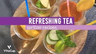 Summertime Tea Spritzer Recipes - Refreshing Non-Alcoholic Summer Drinks