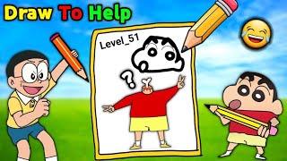 Draw To Help People   Funny Game 