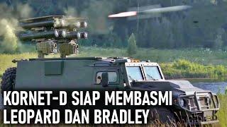 KENDARAAN LAPIS BAJA DENGAN RUDAL ANTI TANK KORNET-D SIAP MEMBURU LEOPARD DAN BRADLEY