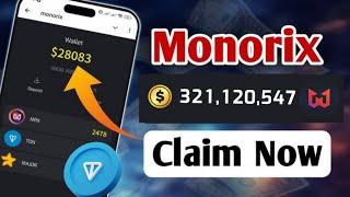 Monorix Airdrop Withdrawal - What you Need to Know  Monorix Airdrop Claim Process