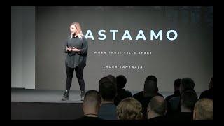 Bsides Tallinn #1 - Laura Kankaala Vastaamo - When trust falls apart