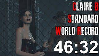 Resident Evil 2 Remake - Claire B Speedrun World Record - 4632