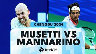 Adrian Mannarino vs Lorenzo Musetti Entertaining Match  Chengdu 2024 Highlights