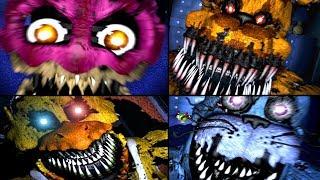 ALLE FNAF JUMPSCARES  FNAF 1-6  Five Nights at Freddys