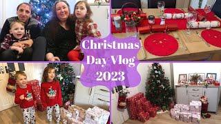 Christmas Day Vlog 2023 - Christmas Morning Opening Presents & Christmas Dinner At My Parents