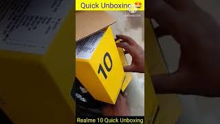 Realme 10 Quick Unboxing  Realme 10 Unboxing #ytshorts #trending #shorts #unboxing #viral #realme