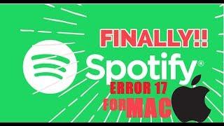 How to fix Spotify error 17 firewall on mac  most errors