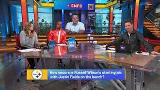 GMFB reacts to Steelers naming Russell Wilson starting QB