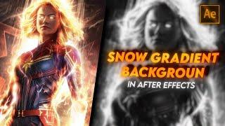 Snow Gradient Background for edits tutorial  After Effects